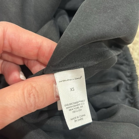 Unsubscribed 100% Silk Washable Balloon Sleeve Blouse - Picture 5 of 5